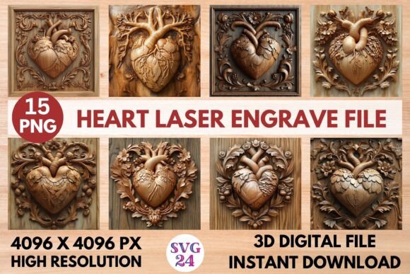 Heart Laser Engrave File: A Guide to 3D Design Excellence
