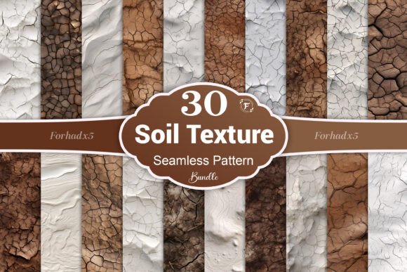 Soil Texture Seamless Pattern: Natural Design Foundation